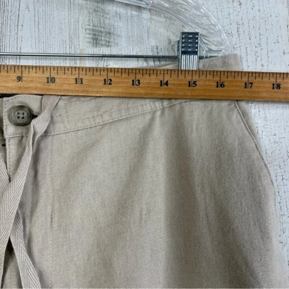 Marc‎ Anthony Luxury Linen Blend Pants Straight Leg Mens Waist 33x30 Nerutral
